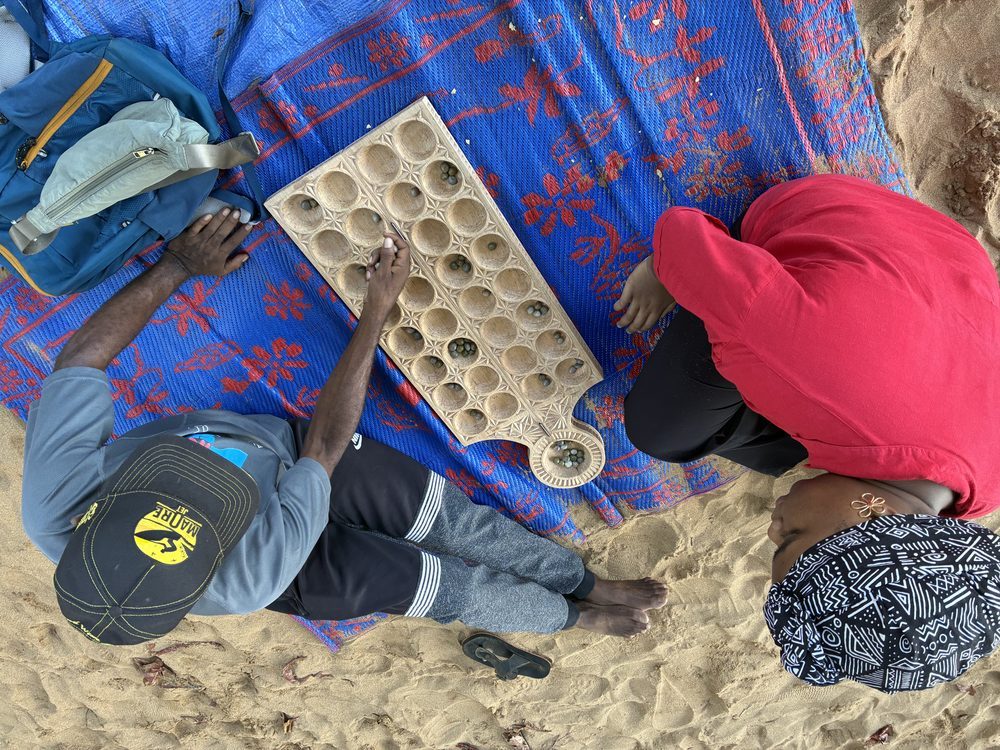 Jeu de wari traditionnel mahorais