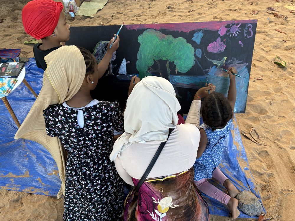 Atelier peinture plage Kitarafa