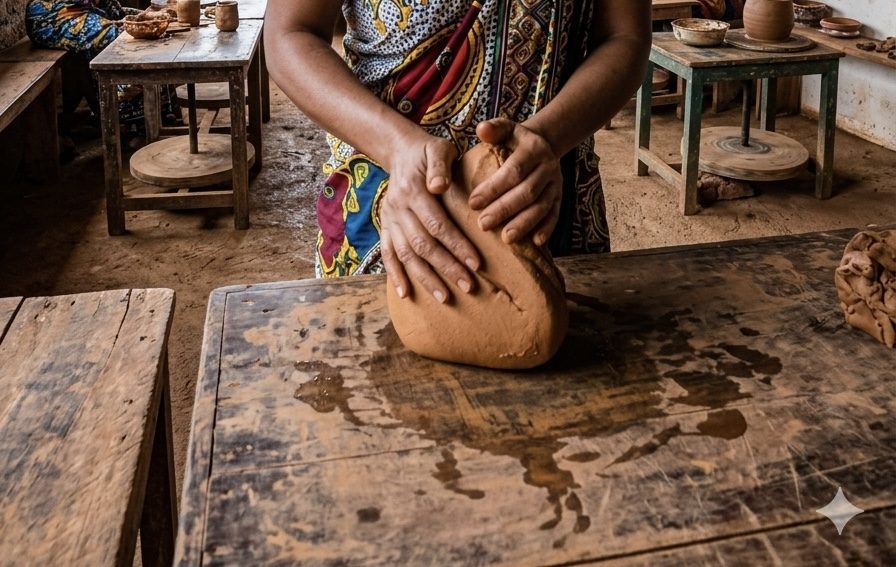 Atelier sculpture — modelage argile